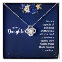Load image into Gallery viewer, Daughter Necklace from Mom and Dad, Unique Birthday Gifts for Daughter from Mom
