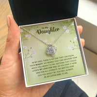 Load image into Gallery viewer, To My Daughter Necklace from Mom, Birthday Necklace for Daughter from Mom and Dad
