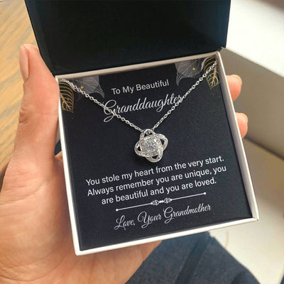 Load image into Gallery viewer, To My Granddaughter Necklace from Nana, Birthday Present for Granddaughter from Grandma
