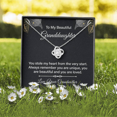Load image into Gallery viewer, To My Granddaughter Necklace from Nana, Birthday Present for Granddaughter from Grandma
