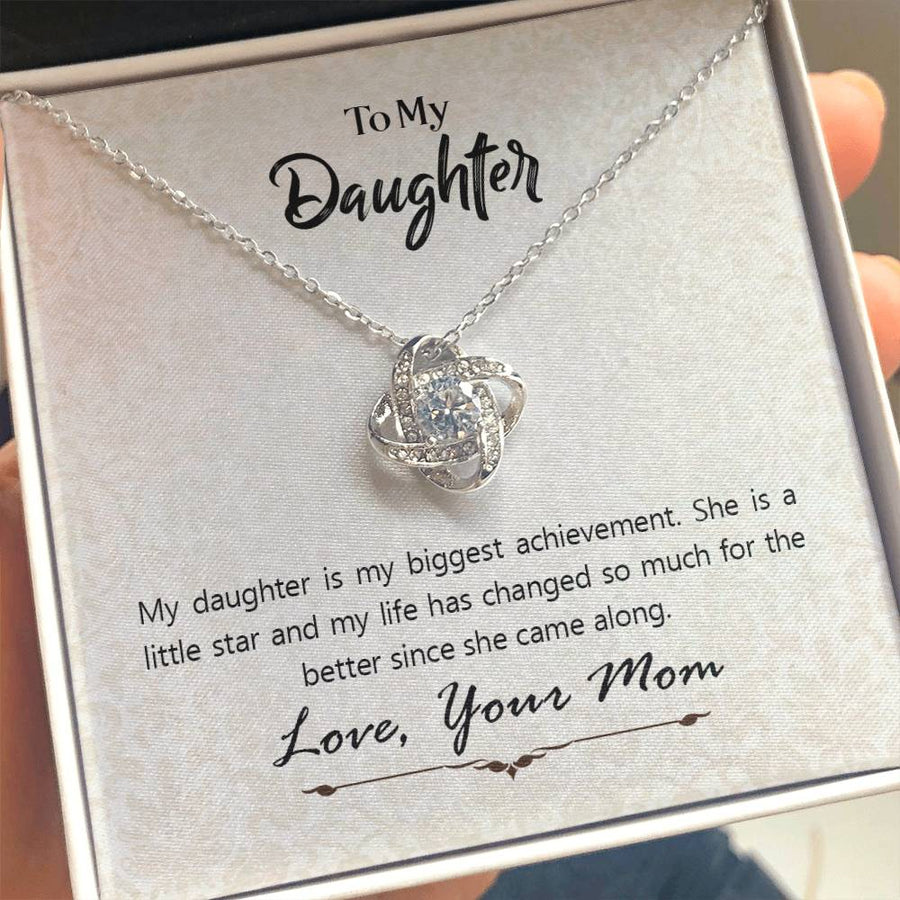 Meaningful Necklace for Daughter from Mom, Sentimental Birthday Gifts for Daughter from Mom