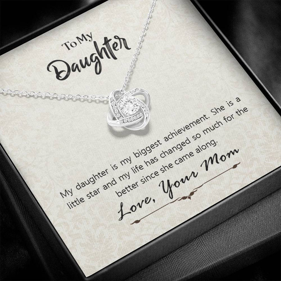 Meaningful Necklace for Daughter from Mom, Sentimental Birthday Gifts for Daughter from Mom