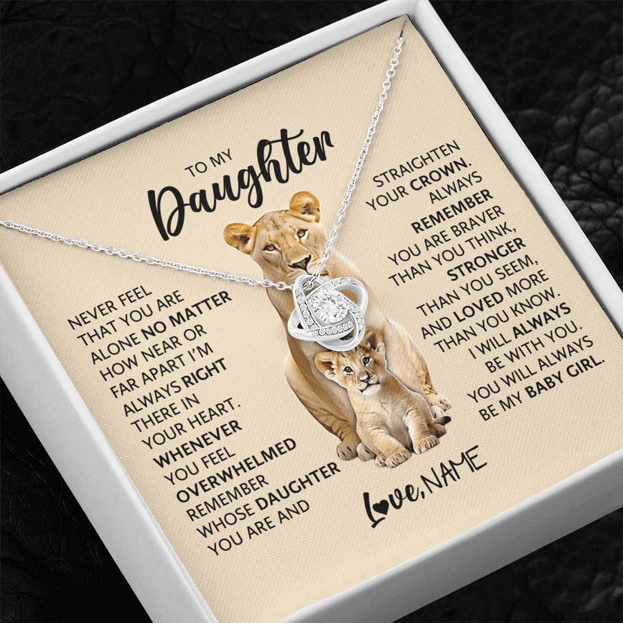 To My Daughter Never Feel That You Are Alone No Matter How near or Far Apart I'm Always Right There