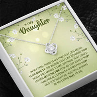 Load image into Gallery viewer, To My Daughter Necklace from Mom, Birthday Necklace for Daughter from Mom and Dad
