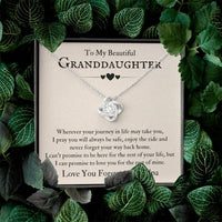 Load image into Gallery viewer, To My Beautiful Granddaughter Necklace from Grandpa, Never Forget Your Way Back Home
