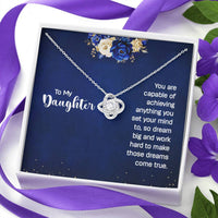 Load image into Gallery viewer, Daughter Necklace from Mom and Dad, Unique Birthday Gifts for Daughter from Mom
