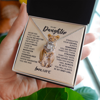 Load image into Gallery viewer, To My Daughter Never Feel That You Are Alone No Matter How near or Far Apart I'm Always Right There
