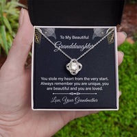 Load image into Gallery viewer, To My Granddaughter Necklace from Nana, Birthday Present for Granddaughter from Grandma
