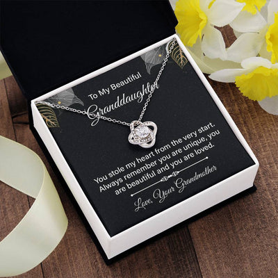 Load image into Gallery viewer, To My Granddaughter Necklace from Nana, Birthday Present for Granddaughter from Grandma
