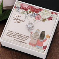 Load image into Gallery viewer, To My Unbiological Sister Necklace, Unbiological Sister Birthday Gifts
