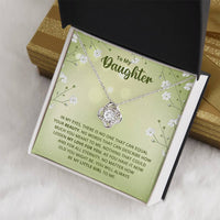 Load image into Gallery viewer, To My Daughter Necklace from Mom, Birthday Necklace for Daughter from Mom and Dad
