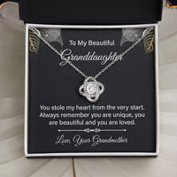 Load image into Gallery viewer, To My Granddaughter Necklace from Nana, Birthday Present for Granddaughter from Grandma
