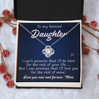 Load image into Gallery viewer, To My Daughter Necklace from Mom, Meaningful Necklaces for Daughter from Mom

