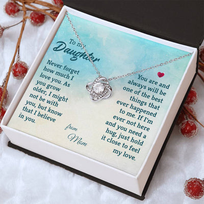 Load image into Gallery viewer, To My Daughter Necklace from Mom, The Best Things That Ever Happened to Me
