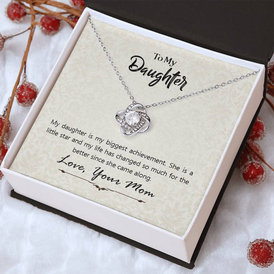 Meaningful Necklace for Daughter from Mom, Sentimental Birthday Gifts for Daughter from Mom