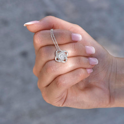 Load image into Gallery viewer, To My Daughter Necklace from Mom, I&amp;#39;d Use My Last Breath to Tell You &amp;quot;The Sam&amp;quot;

