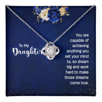 Load image into Gallery viewer, Daughter Necklace from Mom and Dad, Unique Birthday Gifts for Daughter from Mom

