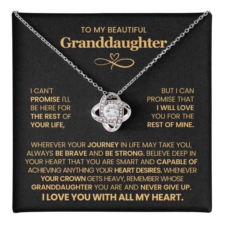To My Beautiful Granddaughter, Wherever Your Journey in Life May Take You, Be Brave and Be Strong
