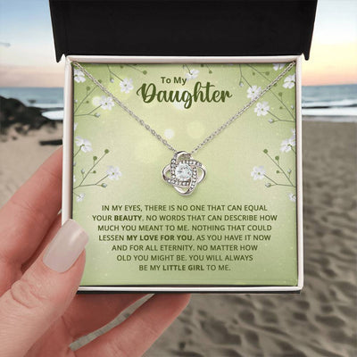 Load image into Gallery viewer, To My Daughter Necklace from Mom, Birthday Necklace for Daughter from Mom and Dad
