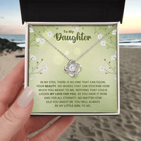 Load image into Gallery viewer, To My Daughter Necklace from Mom, Birthday Necklace for Daughter from Mom and Dad
