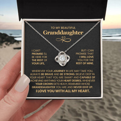 Load image into Gallery viewer, To My Beautiful Granddaughter, Wherever Your Journey in Life May Take You, Be Brave and Be Strong
