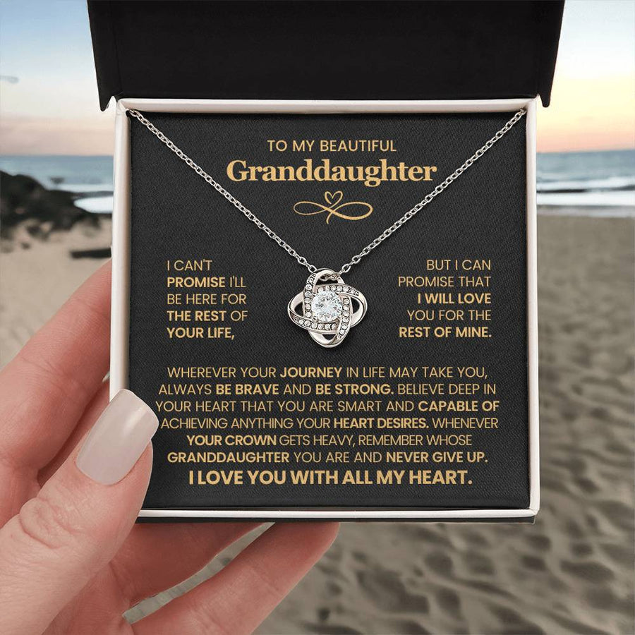 To My Beautiful Granddaughter, Wherever Your Journey in Life May Take You, Be Brave and Be Strong