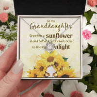 Load image into Gallery viewer, Women Christmas Necklace for Granddaughter from Mimi, Birthday Gifts for Granddaughter from Grandpa
