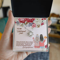 Load image into Gallery viewer, To My Unbiological Sister Necklace, Unbiological Sister Birthday Gifts
