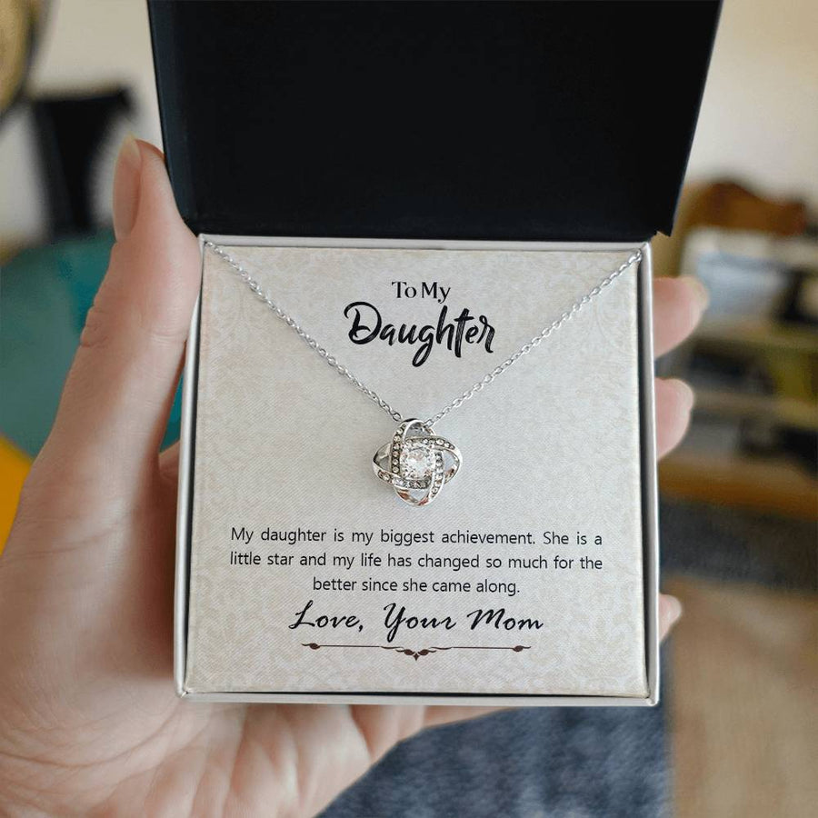Meaningful Necklace for Daughter from Mom, Sentimental Birthday Gifts for Daughter from Mom