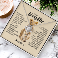 Load image into Gallery viewer, To My Daughter Never Feel That You Are Alone No Matter How near or Far Apart I'm Always Right There
