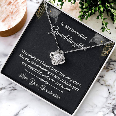 Load image into Gallery viewer, To My Granddaughter Necklace from Nana, Birthday Present for Granddaughter from Grandma
