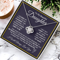 Load image into Gallery viewer, Daughter Gifts from Mom and Dad, Necklace &amp; Message Card &amp; LED Gift Box for Birthday, or Christmas
