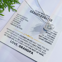 Load image into Gallery viewer, To My Beautiful Granddaughter Necklace, Believe in Yourself as Much as I Believe in You
