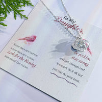 Load image into Gallery viewer, Sentimental Gifts for Daughter from Mom, Meaningful Necklace for Daughter, Be Positive Stay Strong
