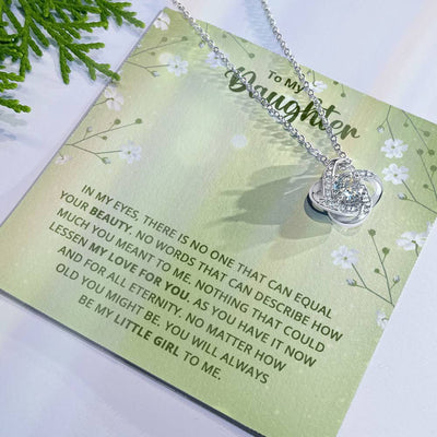 Load image into Gallery viewer, To My Daughter Necklace from Mom, Birthday Necklace for Daughter from Mom and Dad
