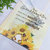 Load image into Gallery viewer, Women Christmas Necklace for Granddaughter from Mimi, Birthday Gifts for Granddaughter from Grandpa
