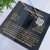 Load image into Gallery viewer, To My Beautiful Granddaughter, Wherever Your Journey in Life May Take You, Be Brave and Be Strong
