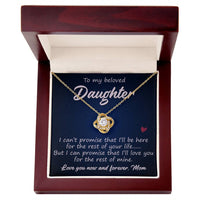 Load image into Gallery viewer, To My Daughter Necklace from Mom, Meaningful Necklaces for Daughter from Mom
