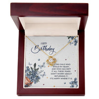 Load image into Gallery viewer, Best Gifts for Teenage Girls, Birthday Love Knot Necklace for Daughter Granddaughter
