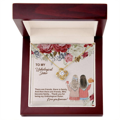 Load image into Gallery viewer, To My Unbiological Sister Necklace, Unbiological Sister Birthday Gifts
