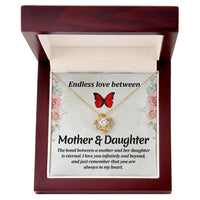 Load image into Gallery viewer, Matching Mother Daughter Gifts, Love Knot Necklace Endless Love Between Mother and Daughter
