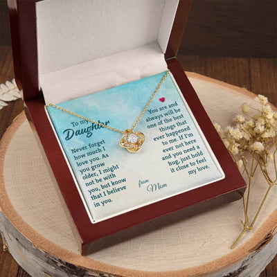 Load image into Gallery viewer, To My Daughter Necklace from Mom, The Best Things That Ever Happened to Me

