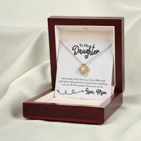 Load image into Gallery viewer, To My Daughter Necklace from Mom, Learn from Everything You Can
