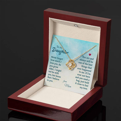 Load image into Gallery viewer, To My Daughter Necklace from Mom, The Best Things That Ever Happened to Me
