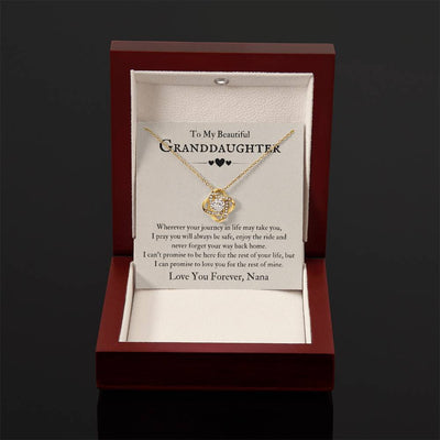 Load image into Gallery viewer, To My Beautiful Granddaughter Necklace from Nana, Never Forget Your Way Back Home

