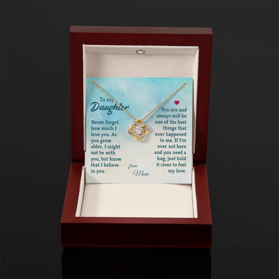 To My Daughter Necklace from Mom, The Best Things That Ever Happened to Me