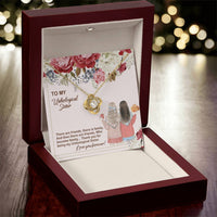 Load image into Gallery viewer, To My Unbiological Sister Necklace, Unbiological Sister Birthday Gifts
