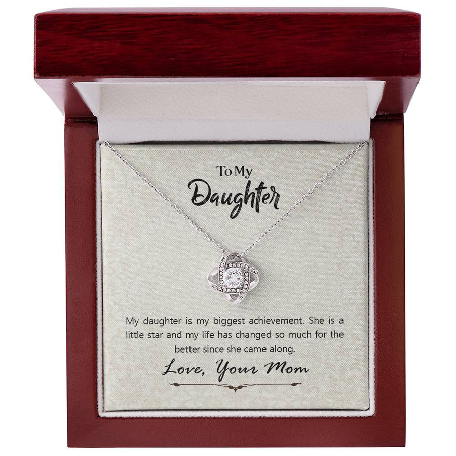 Meaningful Necklace for Daughter from Mom, Sentimental Birthday Gifts for Daughter from Mom