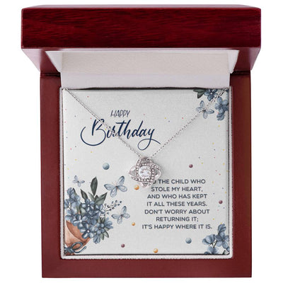 Load image into Gallery viewer, Best Gifts for Teenage Girls, Birthday Love Knot Necklace for Daughter Granddaughter
