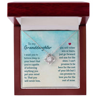 Load image into Gallery viewer, Granddaughter Necklace from Grandma, Special Birthday Gifts for Granddaughter from Nana
